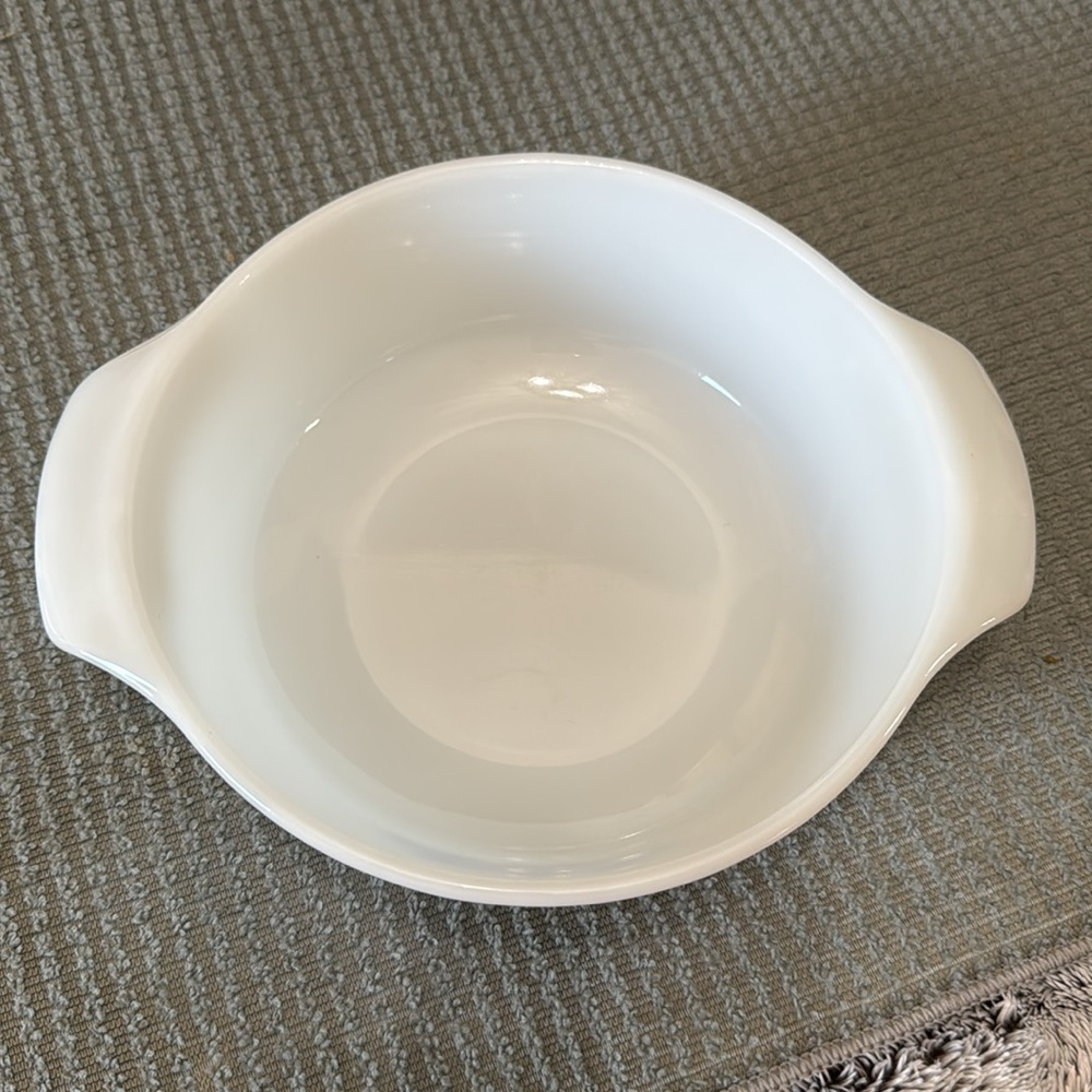 Anchor Hocking Fire King 1 Quart #436‎ Blue Cornflower Casserole Dish  Vintage - Picture 3 of 11